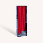 Load image into Gallery viewer, Cherry Red Taper Candles - 10 Inch - 4 Pack
