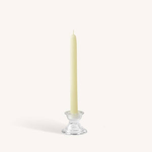 White Beeswax Candles - 10 inch  - 4 Pack