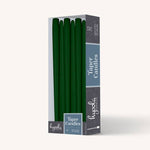 Load image into Gallery viewer, Hunter Green Taper Candles - 14 Inch - 12 Pack
