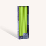 Load image into Gallery viewer, Lime Taper Candles - 10 Inch - 4 Pack
