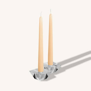 Cream Taper Candles - 12 Inch - 4 Pack