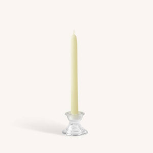 White Beeswax Candles - 10 inch - 2 Pack