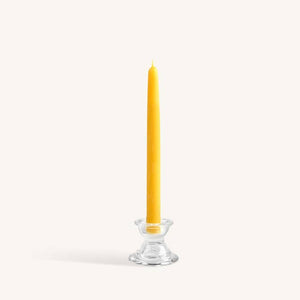 Yellow Beeswax Candles - 10 inch - 4 Pack