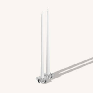 White Giant Taper Candles - 16 Inch - 8 Pack