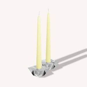 Ivory Taper Candles - 12 Inch - 4 Pack