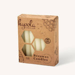 Load image into Gallery viewer, White Beeswax Candles - Small - 12 Pack
