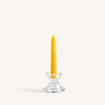 Load image into Gallery viewer, Yellow  Beeswax Candles - 6 inch  - 2 Pack
