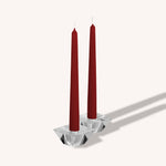 Load image into Gallery viewer, Burgundy Taper Candles - 14 Inch - 12 Pack
