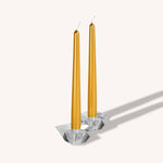 Load image into Gallery viewer, Metallic Gold Taper Candles - 10 Inch - 12 Pack
