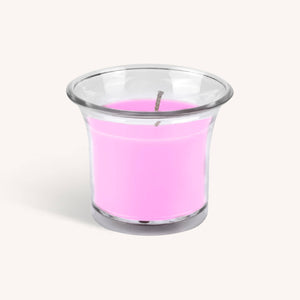Scented Candles In Plastic Cups - Magnolia - 12Hr - 4Pk
