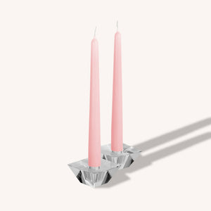 Light Pink Taper Candles - 10 Inch - 12 Pack