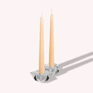 Cream Taper Candles - 10 Inch - 12 Pack