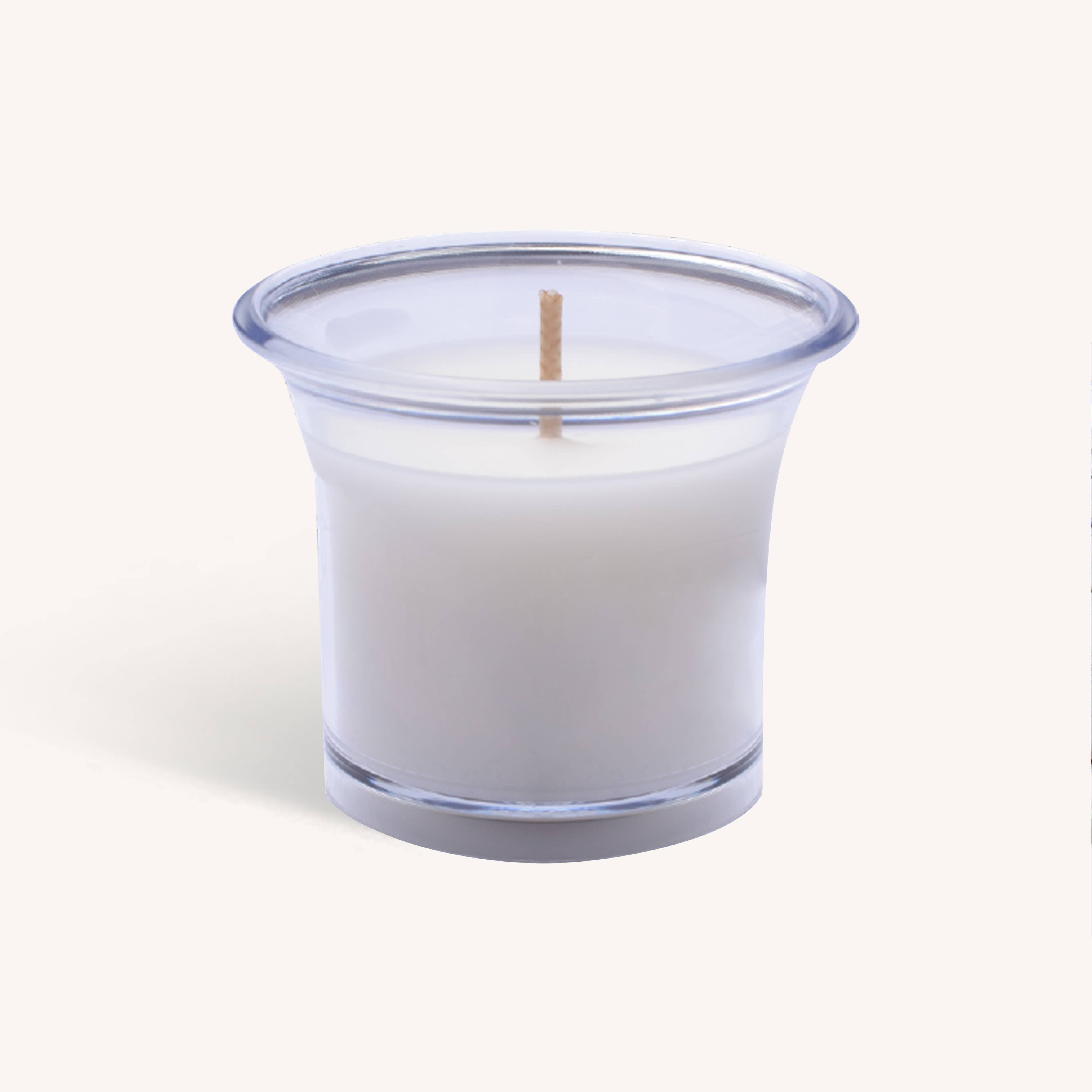 Scented Candles In Plastic Cups - Lily - 12 Hour - 4 Pack