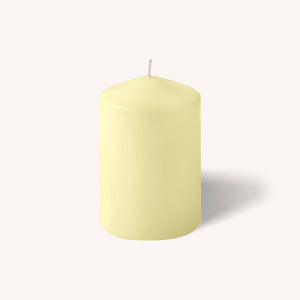 Ivory Pillar Candles - 2" x 3" - 4 Pack