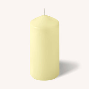 Ivory Pillar Candles - 3" x 7" - 6 Pack