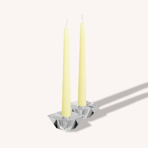 Ivory Taper Candles - 10 Inch - 12 Pack