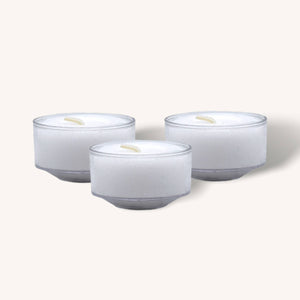 Scented Tealight Candles - White - 6 Hours - 15 Pk