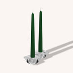 Load image into Gallery viewer, Hunter Green Taper Candles - 12 Inch - 12 Pack
