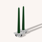 Load image into Gallery viewer, Hunter Green Taper Candles - 14 Inch - 12 Pack
